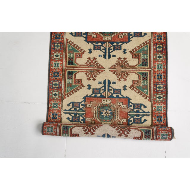 Kitchen Vintage Hallway Runner Carpet For Sale - Image 9 of 10