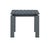 Sardinia Aluminum Frame Outdoor Sofa Set - Gray Cushions For Sale In Chicago - Image 6 of 18