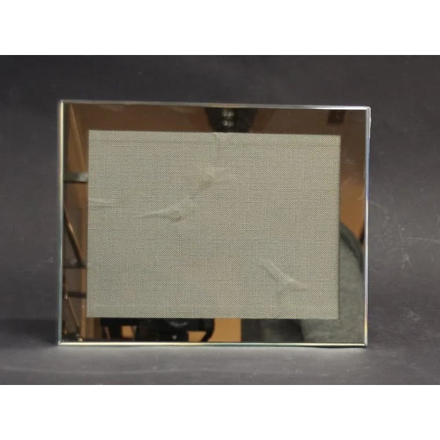 Very nice picture frame with mirror frame, which can be used as a landscape and portrait format. Condition: like new....