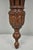 Late 20th Century Regency Style Mahogany Plume Prince of Wales Carved Wall Mount Bracket Shelf For Sale - Image 10 of 13