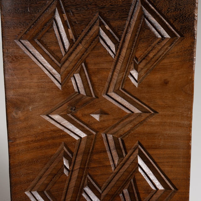 Wood Mid 20th Century African Accent Chair For Sale - Image 7 of 11