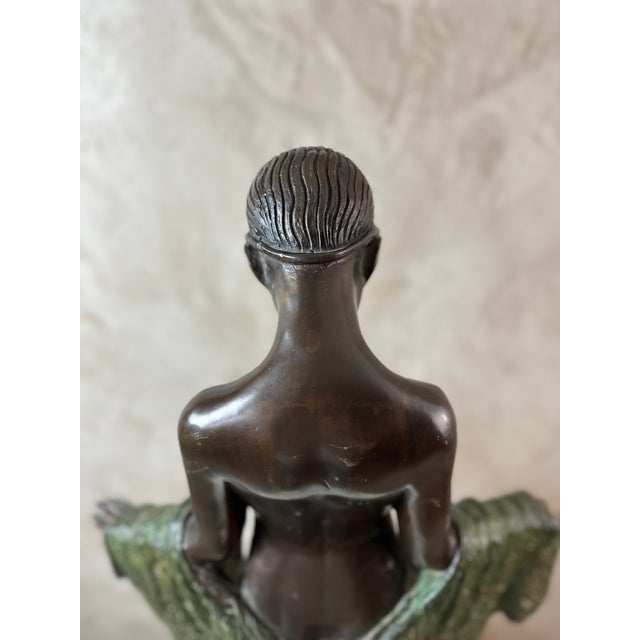 Joe Descomps Cormier, Art Deco Sculpture, 1925, Bronze For Sale - Image 10 of 13