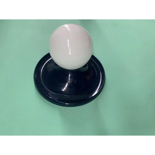 Light Ball Blue Metal Wall Light by Achille Castiglioni for Flos, 1960 For Sale - Image 6 of 6