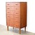 Wood Danish Teak 6 Drawer Dresser For Sale - Image 7 of 11