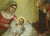 The Nativity, c.1900 German Chromolithograph “The Birth of Jesus” (Printed in Germany) This beautiful early 20th-century...