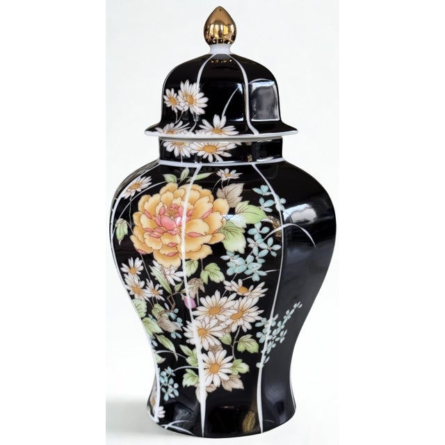 Made in Japan Vintage Ginger Jar For Sale - Image 12 of 15