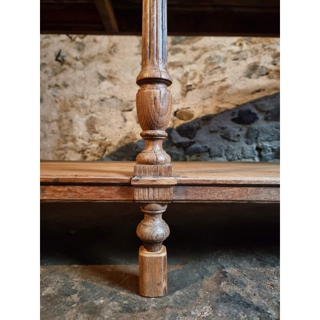 Antique French Oak Drapers Table, 19th Century For Sale - Image 12 of 18