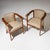 Pair of Art Nouveau Armchairs, attributed to Angelo Sello, Italy, early 20th cen For Sale - Image 11 of 12