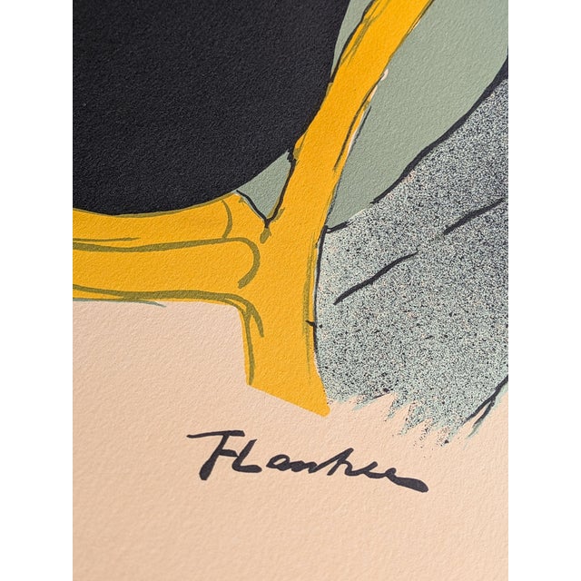 Henri de TOULOUSE-LAUTREC - Japanese divan Limited edition lithograph on velin high quality thick paper, large format....