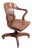 Early 20th Century Bank of England Jury Style Swivel Tilt Desk Chair For Sale
