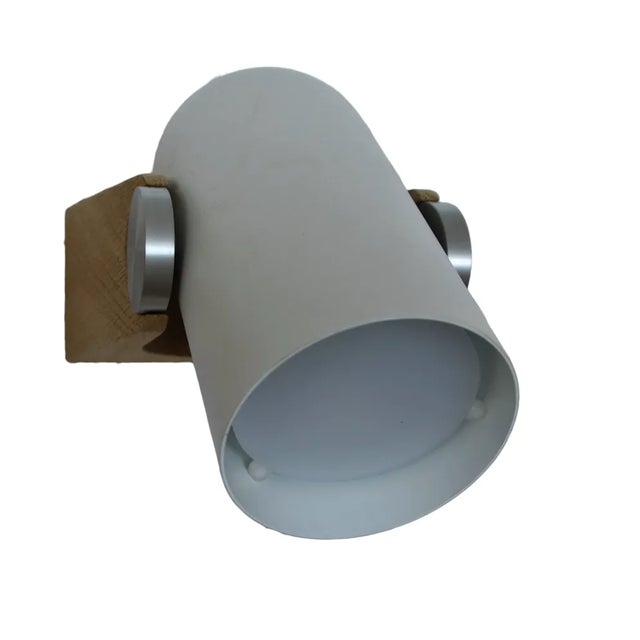 Carronade Wall Lamp in Oak from Le Klint For Sale - Image 11 of 11