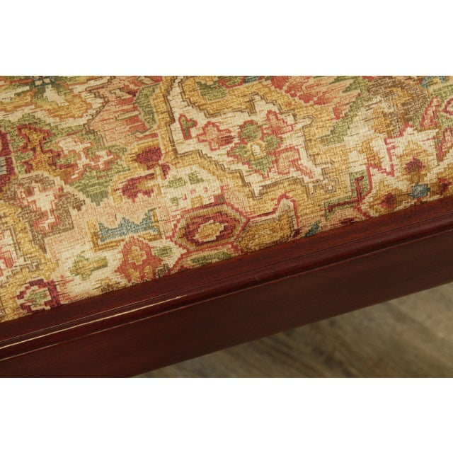 Chippendale Style Solid Mahogany Pair Armchairs For Sale - Image 12 of 13