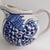 Blue and white "come dream with me" kissing fish ceramic pitcher by creator diane and is signed, 2001. Pitcher is about 8...