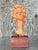 Mid-Century Modern Vintage Boho Original Terracotta Bust of Woman For Sale - Image 3 of 11