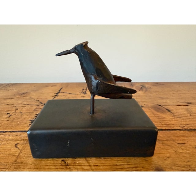 Vintage/Retired Iron Trinket Box w/ Removable Bird. Dallas Texas based design studio, hand forged in Mexico by skilled...