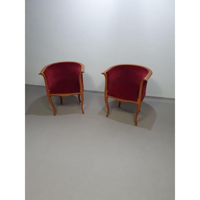 Armchairs by Otilia Ceccotti, Set of 2 For Sale - Image 11 of 14