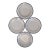 Mid 20th Century Racquet & Tennis Club China Dinner Service - Set of 4 For Sale
