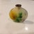 1920s Early 20th Century Mottled Peking Glass Snuff Bottle With Turquoise For Sale - Image 5 of 18