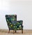 No. 912 Chair in Printed Upholstery by Gocken Jobs, 1950s For Sale - Image 3 of 4