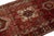 Handmade Red Heriz Persian Wool Runner With Allover Pattern For Sale In New York - Image 6 of 8