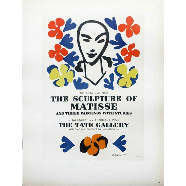 Title: The Sculpture of Matisse Artist: Henri Matisse Country: France Medium: Lithograph – 46 Paper size: 12.5 X 9.50...