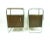 Brown Bauhaus Bedside Tables by Michael Thonet for Slezak, 1930s, Set of 2 For Sale - Image 8 of 8