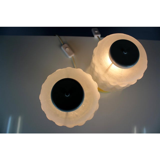 Space Age Table Lamps by Elektroinstala Děčín, Czechoslovakia, 1970s, Set of 2 For Sale - Image 11 of 15