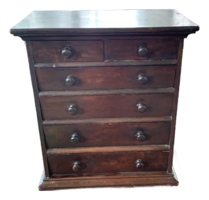 19th Century Mini Sloped Front Chest