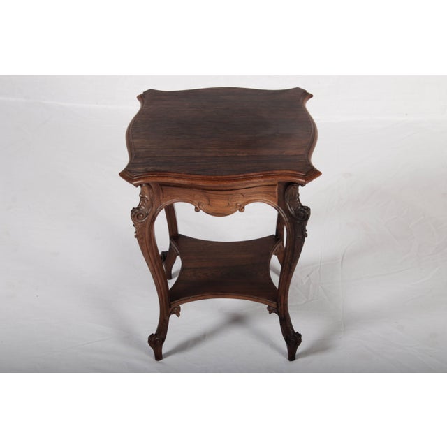 Small Antique Side Table, 1910 For Sale - Image 13 of 16