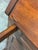Brown Wood Secretary Desk Chest, Vintage For Sale - Image 8 of 12