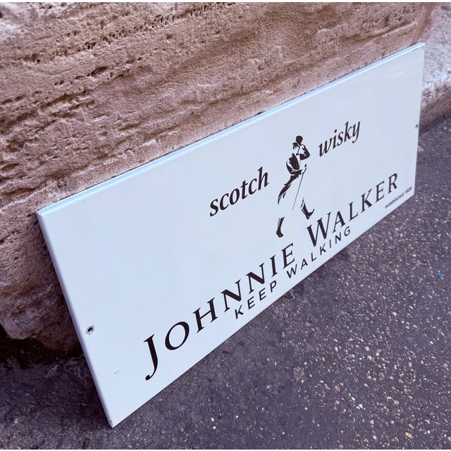 Vintage Johnnie Walker Sign, 1990s For Sale - Image 6 of 7