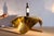 Contemporary Brutalist Sculptural Table in Brass by Jean-Baptiste Van Den Heede For Sale - Image 3 of 7