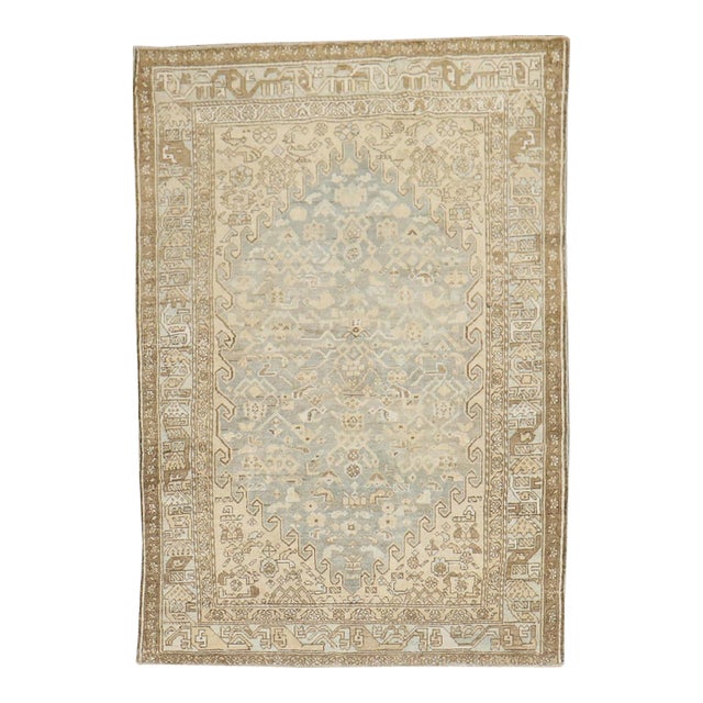 Early 20th Century Malayer Accent Rug - 4'5" x 6'1" For Sale