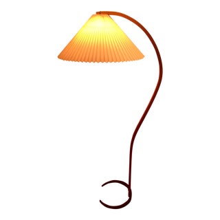 Vintage Caprani Danish Modern Bentwood Floor Lamp For Sale