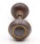 Mid 20th Century Pair of Vintage 2 In. Concentric Steel Passage Door Knobs For Sale - Image 5 of 5