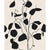 Contemporary Sample - Money Plant Wallpaper by Susan Hable in Black on Cream For Sale - Image 3 of 3