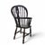 Antique Windsor High Spindle Back Armchairs in Elm Wood, 1800s, Set of 4 For Sale - Image 13 of 16