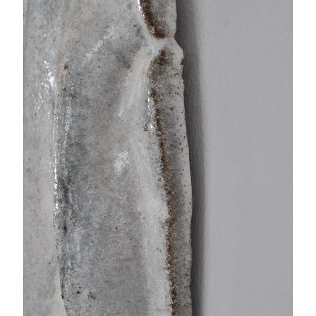 White Stoneware Wall Relief by Ole Bjørn Krüger, 1960s For Sale - Image 9 of 12
