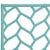 David Francis Silas Headboard Queen - Turquoise For Sale - Image 4 of 6