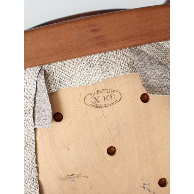 Set of Four Folke Ohlsson for Dux Dining Chairs Circa 1960s For Sale - Image 10 of 12