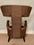 Gio Ponti 1960s Mid-Century Italian Attributed to “Gio Ponti” Arm Chair With Upholstered Brown Horse-Hair Fabric For Sale - Image 4 of 7