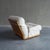 White Mid-Century Italian Lounge Chair, 1970s For Sale - Image 8 of 17