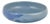 Low Stoneware Bowl with Matte Blue Glaze from L. Hjorth, Bornholm, 1960s For Sale