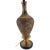 Mid-Century Modern Metroware Hand Crafted Wood & Gold Leaf Table Lamp For Sale - Image 10 of 11