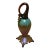 2018 Jack Pine Hand Blown Iridescent Art Glass Sculpture For Sale