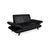 Modern Rossini 2-Seater Sofa in Black Leather from Koinor For Sale - Image 3 of 15