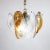 La Murrina Small Amber and White Murano Glass Shells Pendant Light by La Murrina For Sale - Image 4 of 13