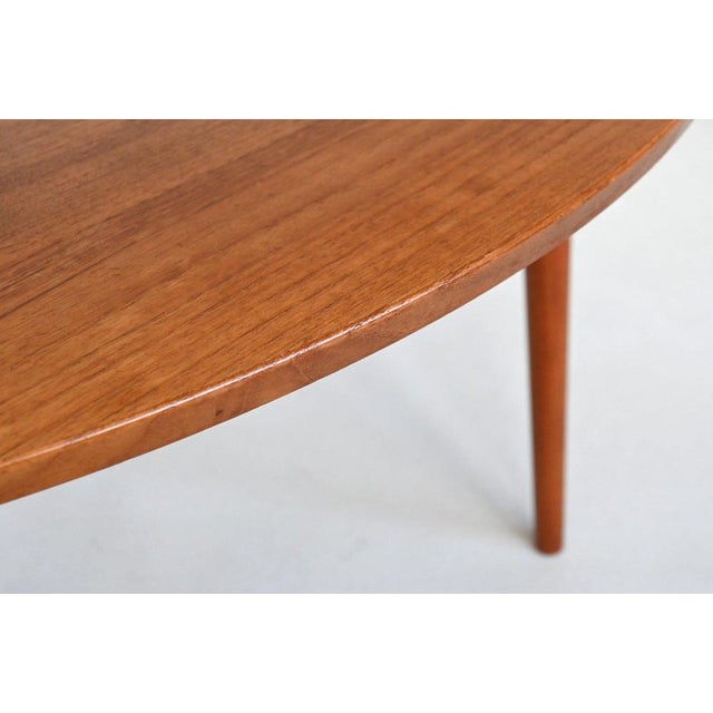 Round Dining Table in Teak by France & Søn / France & Daverkosen for Cado, Denmark, 1960s For Sale - Image 12 of 18