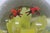 Late 20th Century Silvestri Handcrafted Art Glass Paperweight Orange Bugs on a Yellow Flower 4516b For Sale - Image 5 of 12