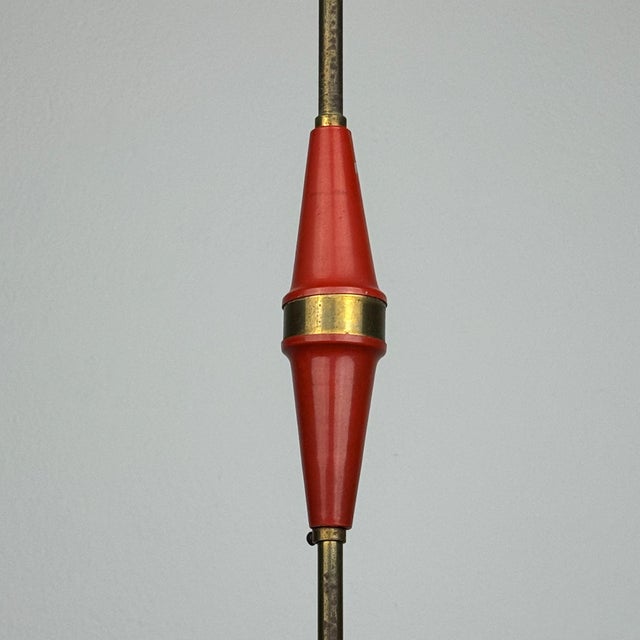 Beautiful vintage chandelier made in italy in the 1950s. murano glass and brass. very good vintage condition. dimensions:...